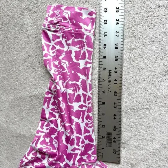 NWOT Sport Haley Women’s Pink Print 1/4 Zip Collared Sports Long Sleeve Top